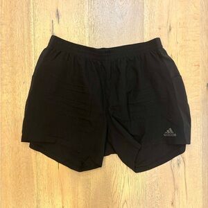 Adidas Men's Black Athletic Shorts